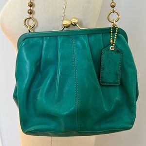 Coach Teal handbag